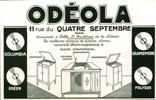 Publicité ancienne disques
