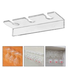  1PC Vin Verre Rack Bouteilles de vin Porte-Verres Cintre de stockage