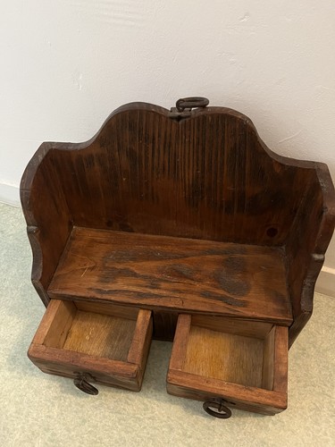 étagère murale ancienne - , bois