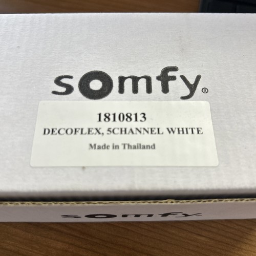 Somfy decoflex channel - somfy, white