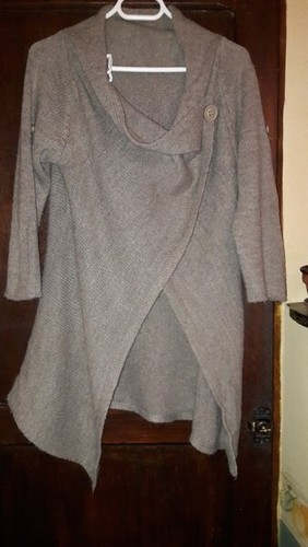 Gilet asymétrique doux - , et