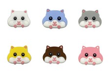 Perle silicone hamster 30mm - perle, x
