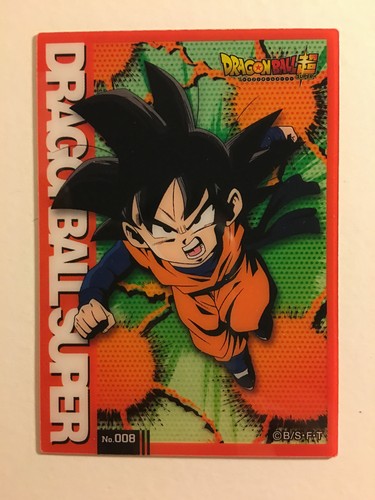 Dragon ball super clear card - dragon,
