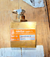 AutoFlow SAFETY RELIEF VALVE
