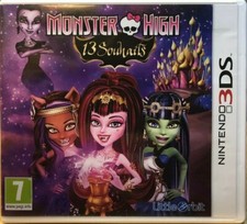 jeu nintendo 3DS occasion  Monster High 13 souhaits / wishes 