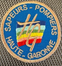 ECUSSON PATCH SAPEURS POMPIERS