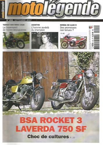 Moto legende 292 bsa rocket - n°292,