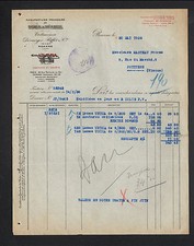 ROANNE (42) USINE de SCIES à METAUX "DEMURGER , RIFFET & Cie" en 1936