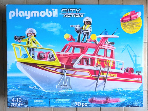 Playmobil 70147 bateau - bateau, de