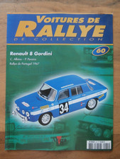 FASCICULE SEUL / RENAULT 8 GORDINI Rallye du Portugal 1967