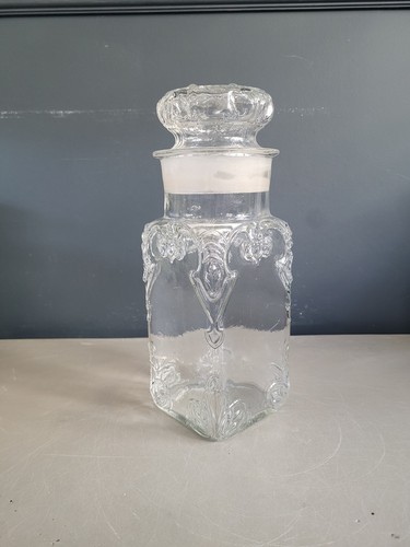 Bonbonnière ancienne verre - en,