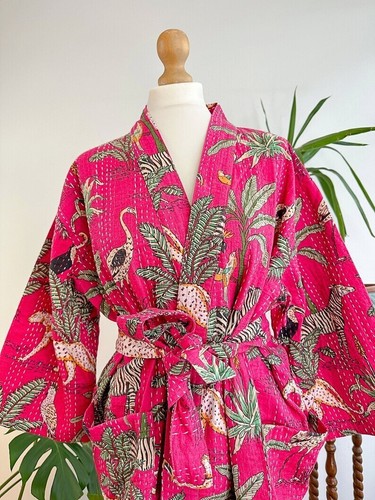 Indien coton robe - coton, long