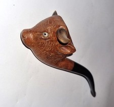 Pipe sculptée tête taureau