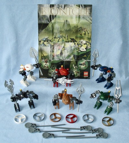 All lego bionicle toa - all, 6
