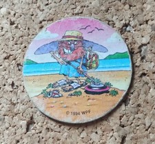 Pog Pogman 7 Série 1 Avimage Pogs Kini Kinis Slammers Caps Flip Tazos Retro WPF