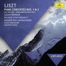 BERMAN/GUILINI/SINOPOLI/WP - KLAVIERKONZERTE 1+2  CD KLASSIK NEUF LISZT
