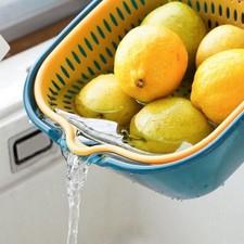 Panier double couche passoire