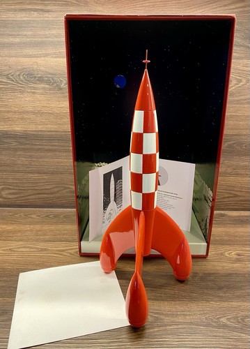 Tintin moulinsart fusée 35cm - moulinsart,