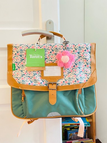 Cartable tann fleuri - cartable, 38cm