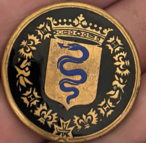 Broche insigne rondache - broche,