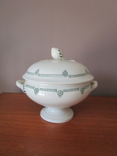 Soupiere ancienne faienceries - soupiere,