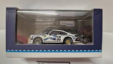 Tarmac & Minichamps 1:64 Porsche 934 #58 24h Le Mans 1977, blue/white  (NP34)
