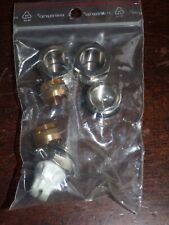 Lot de 6 bouchons ou raccord pour robinet thermostatique