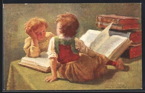 Carte postale artiste - postale, d'artiste