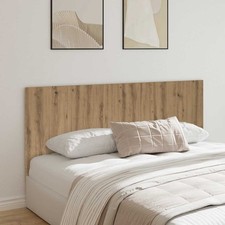 Tête de Lit Blanc 200x1,5x80 cm Bois d'Ingénierie Murale Meuble Chambre vidaXL