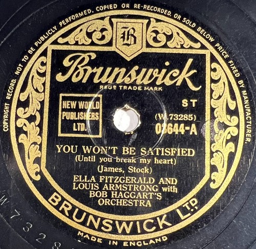 Ella fitzgerald louis - fitzgerald, &