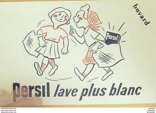 Buvard persil lessive - buvard,