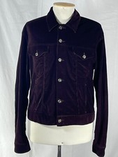 Gucci Veste En Velours Homme Taille 50IT Couleur Marron En Très Bon État 