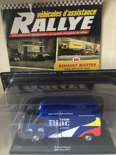 Ixo altaya renault master - 1/43,