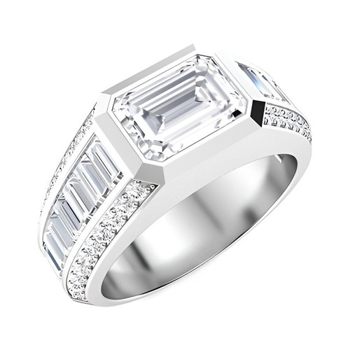 Bague blanc 18 carats - blanc,