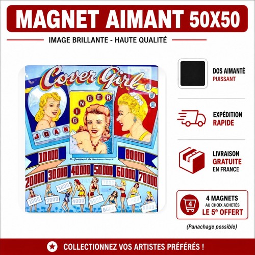 Magnet cover girl gottlieb - magnet,
