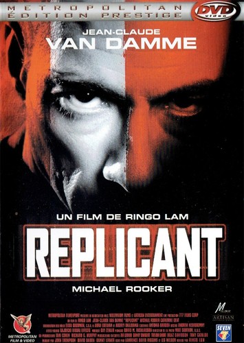 Dvd replicant jean - -, claude