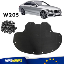 ISOLANT DE CAPOT TAPIS D'ISOLATION PHONIQUE POUR MERCEDES W205 AVEC ATTACHES