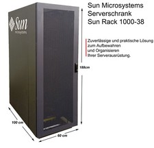 Armoire Serveur Sun Microsystem 19 "( 48cm) 38HE Sun Rack 1000-38 À 1 Tonne MM2