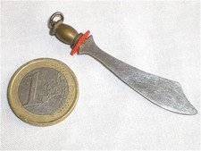 PENDENTIF ANCIEN SABRE MACHETTE MINIATURE
