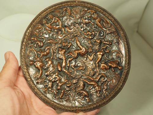 Plaque ancienne cuivre - ancienne,