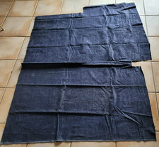 LINGE ANCIEN : VINTAGE  COUPON TISSU VELOURS COTTELE