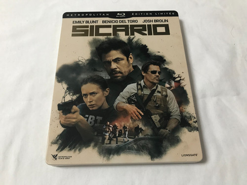 Steelbook bluray sicario - steelbook,