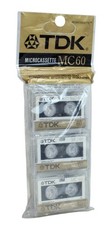 Tdk lot microcassette - lot, 3
