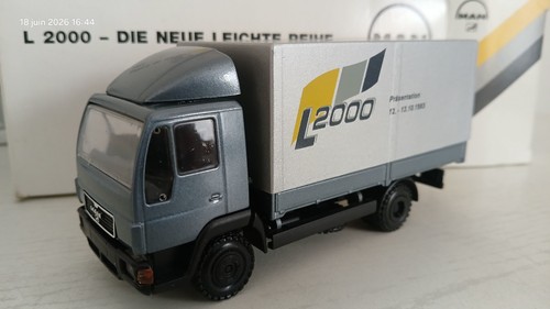 Conrad camion man 50 neuf - l, 1/50
