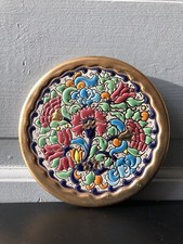 Vintage émaux bleu type