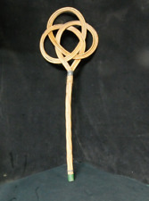 tapette a tapis ancienne en rotin