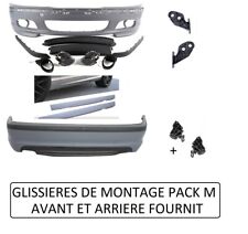PARECHOC PARE CHOC AVANT ARRIERE BAS DE CAISSE PACK M M2 BMW SERIE 3 E46 BERLINE