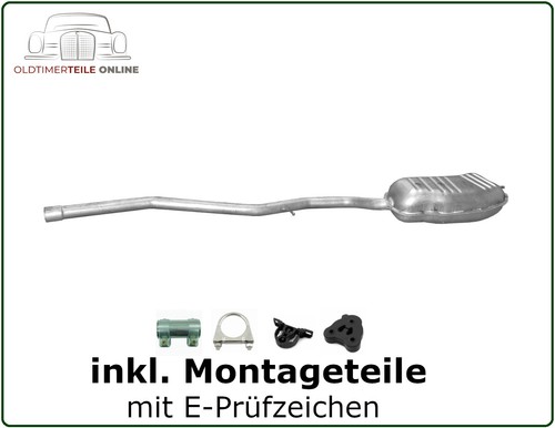 Silencieux pour bmw - bmw, e46