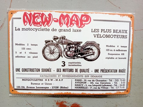 Plaque métal décorative - métal, 30
