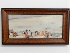 Pierre Davain-Lesage - HSP, Vue Plage de Trouville, Normandie 
